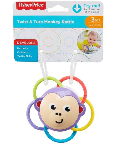 Бебешка играчка Fisher Price - Маймунка      - 5
